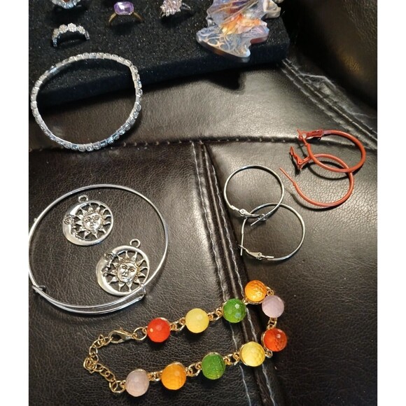 Hand Made Winter Themed Junk Journal *Includes 10 pc NEW JEWELRY* Women Girls - Picture 16 of 16